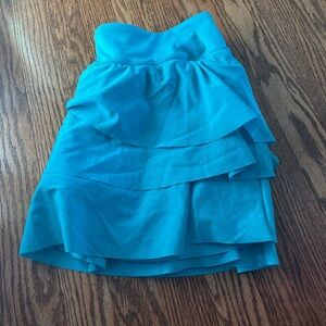 Light blue skirt
